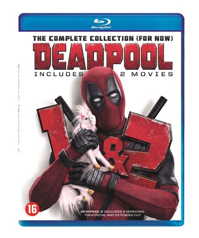 DEADPOOL 1+2-BIL-BLURAY