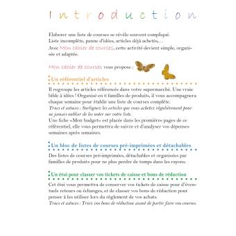 Mon cahier de courses