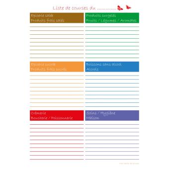 Mon cahier de courses
