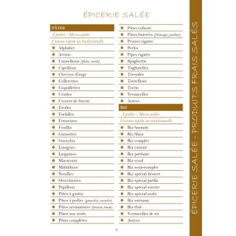 Mon cahier de courses