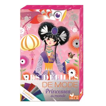 Princesses du monde - Pochette avec feuilles métallisées - 1