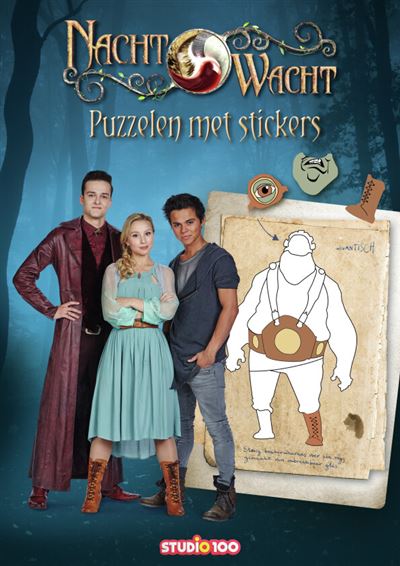 Nachtwacht : Doeboek - Puzzelen met stickers