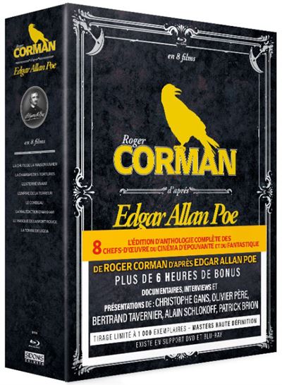 L'Intégrale Roger Corman d'après Edgar Allan Poe Blu-ray