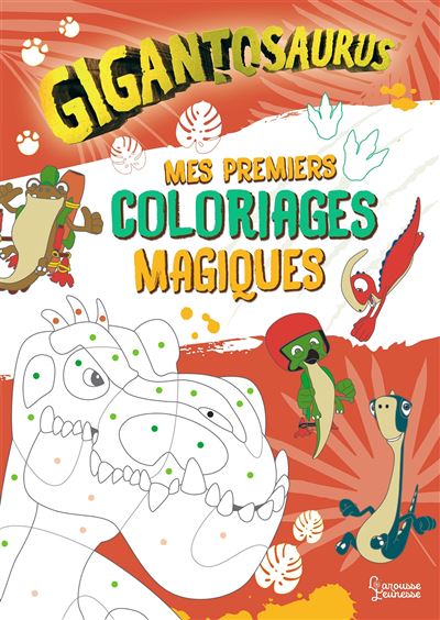 Mes tout premiers coloriages magiques Gigantosaurus