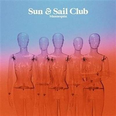 Mannequin Vinyle Rouge, Blanc et Bleu