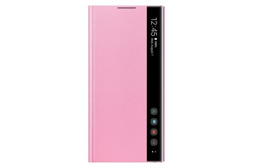 Samsung Clear View Cover EF-ZN970 - Étui à rabat pour téléphone portable - rose - pour Galaxy Note10, Note10 (Unlocked)