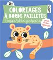 Coloriages à bords pailletés - Gaspard le guépard