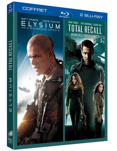 Elysium, Total Recall, Mémoires programmées Blu-Ray