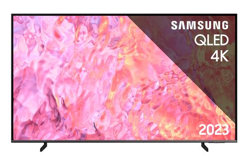Samsung Qe75Q67Cau - Classe De Diagonale 75" Q67C Series TV LCD Rétro-Éclairée Par Led - QLED - Smart TV - Tizen Os - 4K UHD (2160P) 3840 X 2160 - Hdr - Quantum Dot, Double Led - Noir