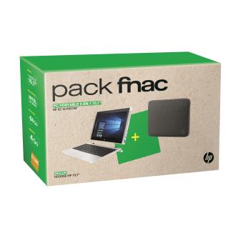 Pack Fnac Tablette PC HP x2 10-p007nf 10.1" Tactile + Housse HP Spectrum Sleeve 10.1" Noir - 1