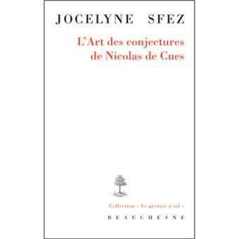 L'art des conjectures de Nicolas de Cues