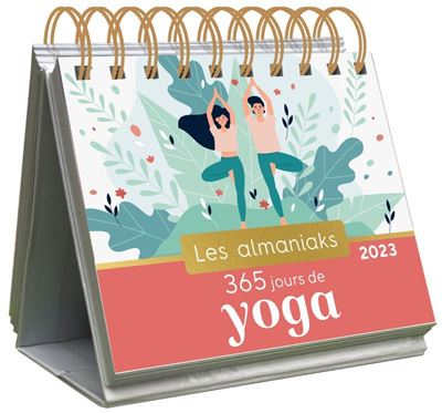 Almaniak 365 jours de yoga 2023 - calendrier 1 page par jour