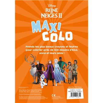 LA REINE DES NEIGES 2 - Maxi Colo - Disney