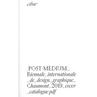 Catalogue de la Biennale internationale de design graphique