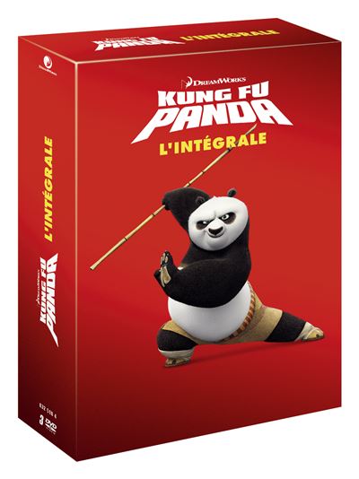 Coffret Kung Fu Panda 1 à 3 DVD