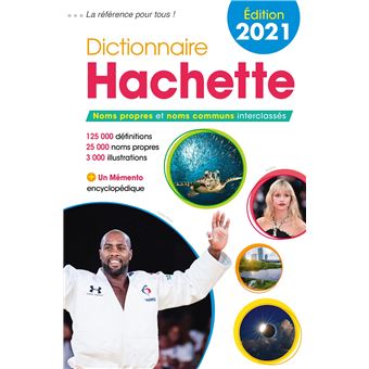 Dictionnaire hachette 2021