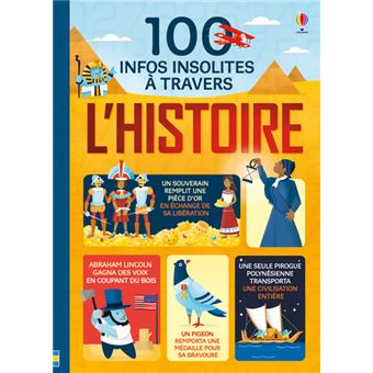 100 infos insolites à travers l'Histoire
