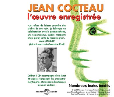 Jean Cocteau : l'oeuvre enregistrée