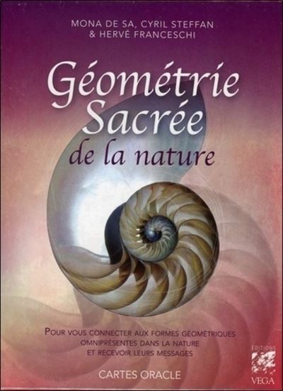 Cartes sacrée géométrie dans la nature