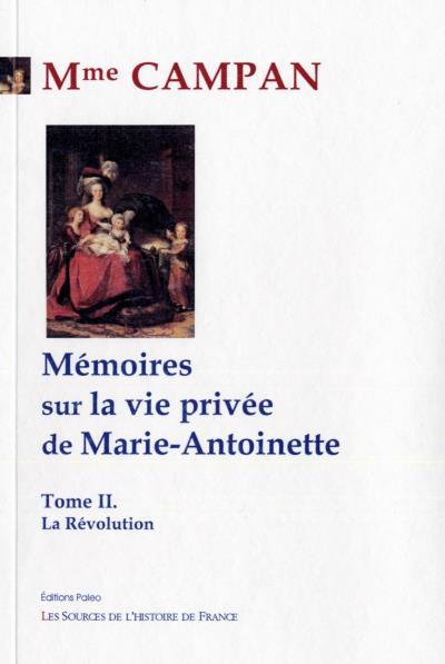 Mémoires sur la vie privée de Marie-Antoinette