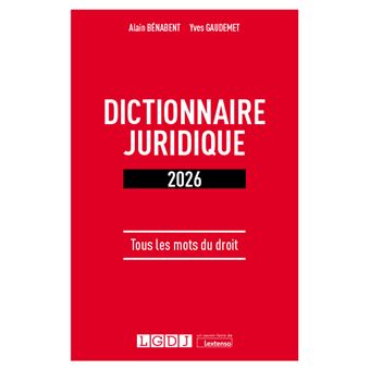 Dictionnaire juridique 2024