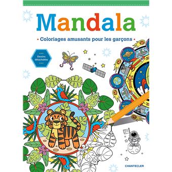 Mandala - Coloriages amusants pour les garçons