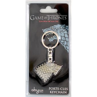 Porte-clés métal Game Of Thrones Stark