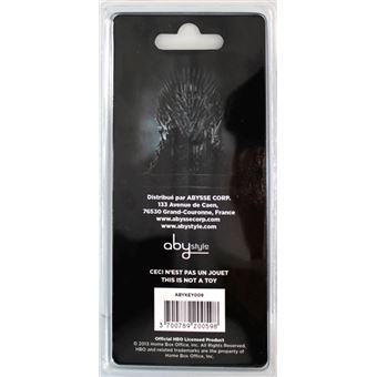 Porte-clés métal Game Of Thrones Stark