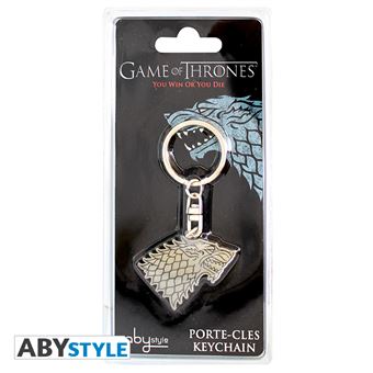 Porte-clés métal Game Of Thrones Stark