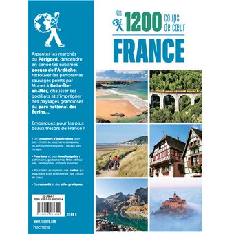Nos 1200 coups de coeur en France