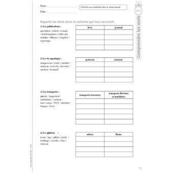 Lire et comprendre CM + Téléchargement