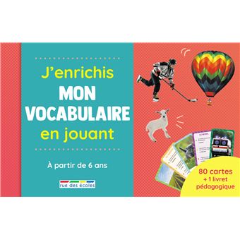 J'enrichis mon vocabulaire en jouant
