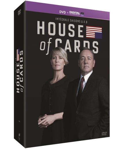 House of Cards Saisons 1 à 3 DVD