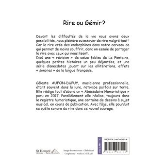 Rire ou gémir ?