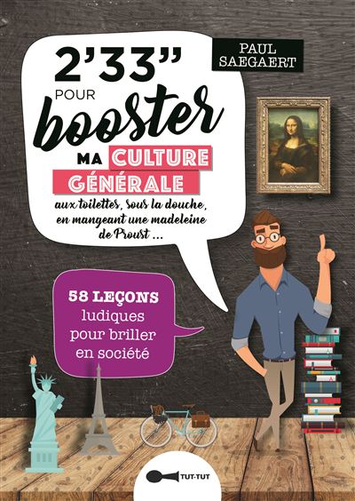 2 minutes 33 pour booster ma culture générale - Paul Saegaert - broché