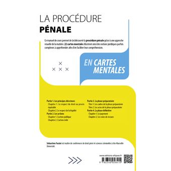 La procédure pénale en cartes mentales