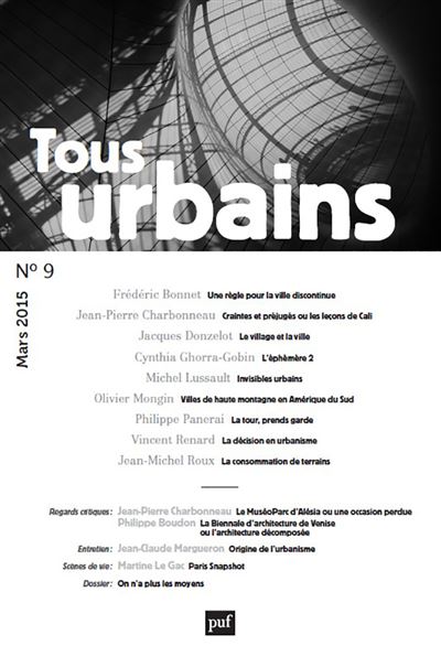 Tous urbains n° 9 (2015)