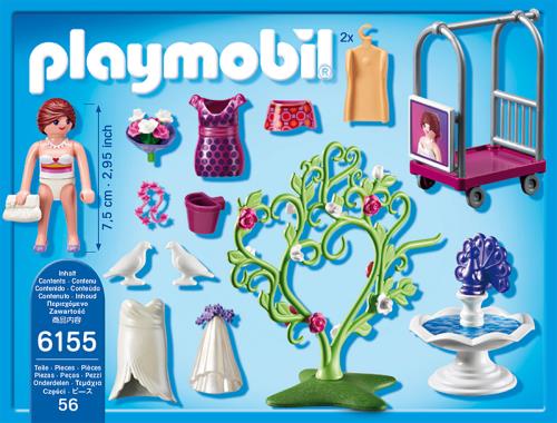 Playmobil City Life 6155 Top modèle avec tenue de mariée - Playmobil -  Achat & prix