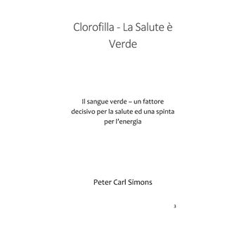 Clorofilla - La Salute è Verde