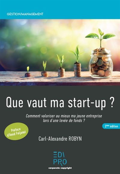 Que vaut ma start-up ? - Carl-Alexandre Robyn - broché