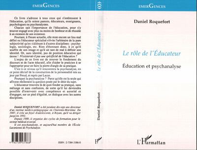 Le rôle de l'éducateur - Daniel Roquefort - broché