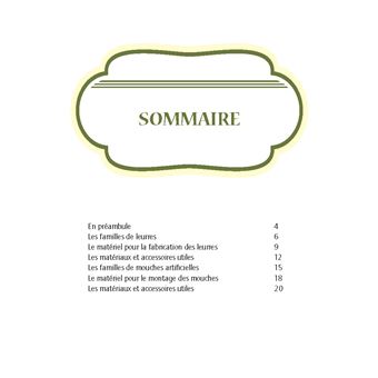 Je fabrique mes leurres et mes mouches
