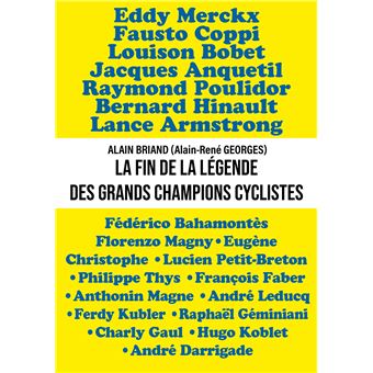 La fin de la légende des grands champions cyclistes