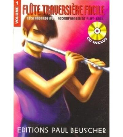 Flute traversiere facile,1 + cd - Collectif - Livre CD