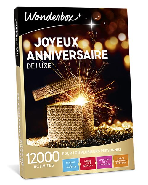 WONDERBOX JOYEUX ANNIVERSAIRE DE LUXE
