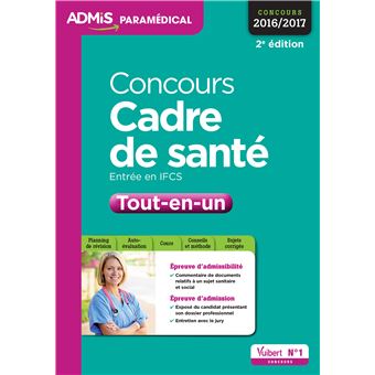Concours cadre de santé entré en IFCS tout en un 2e edt
