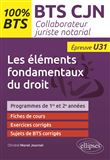 Les fondamentaux de droit (U31)