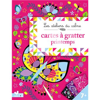 Cartes à gratter - printemps
