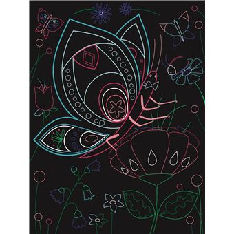 Cartes à gratter - printemps