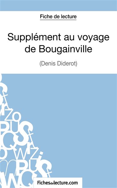 Fiche de lecture : Supplément au Voyage de Bougainville
